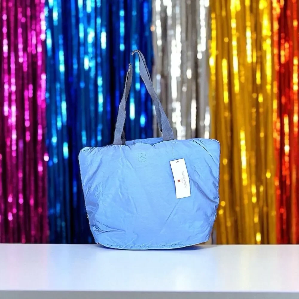 Sweaty Betty Colour Pop Gym Bag In Oxford Blue NWT